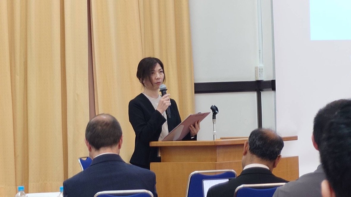 塩見美抄准教授（当分野 講座長）の挨拶