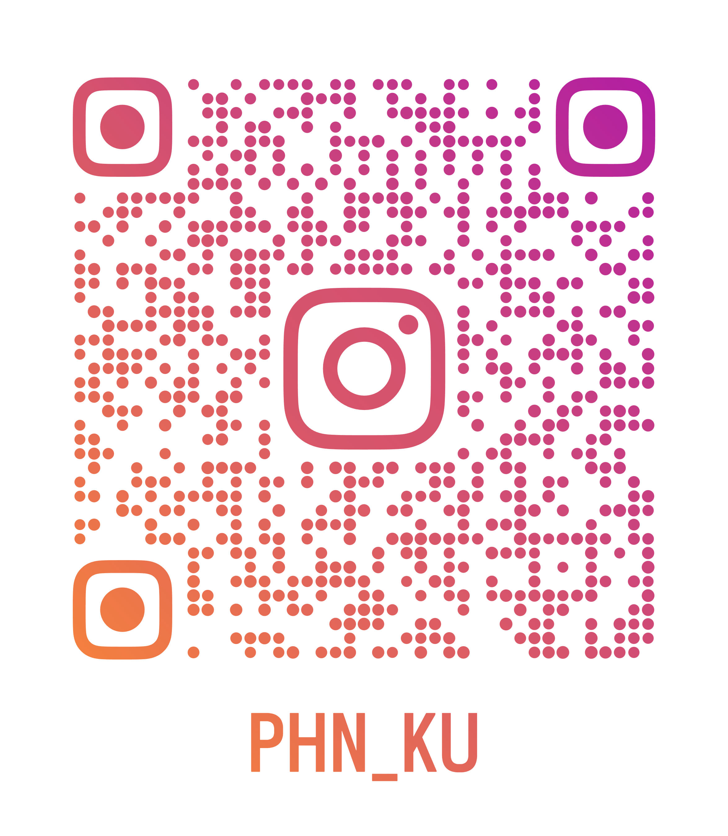 講座のInstagram QRコード